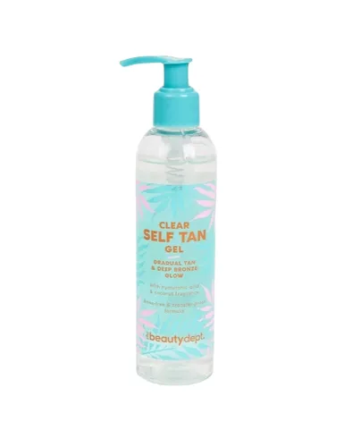 The Beauty Dept. Clear Self Tan Gel, Gradual Tan & Deep Bronze Glow (Samoopalający żel do ciała)