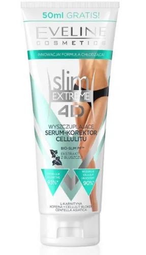 Eveline Cosmetics Slim Extreme 4D, Wyszczuplające serum-korektor cellulitu