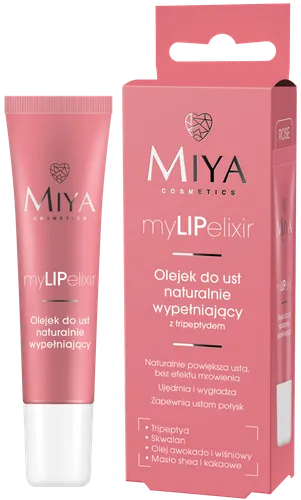Miya Cosmetics myLIPelixir, Olejek do ust naturalnie wypełniający z tripeptydem (różne rodzaje) - 2