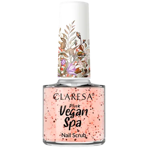 Claresa Pink Vegan Spa, Nail Scrub (Scrub do paznokci)