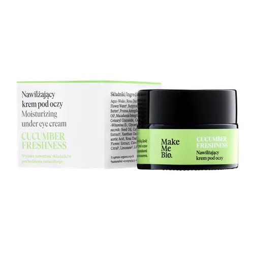 Make Me Bio Nawilżający krem pod oczy z ogórkiem `Cucumber Freshness` - 1