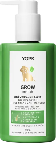 Yope Grow My Hair, Odżywka-kuracja do rzadkich i osłabionych włosów