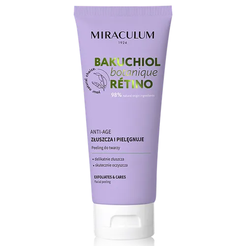 Miraculum Bakuchiol Botanique Retino Anti-Age, Peeling do twarzy