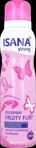 Isana Young, Deospray Fruity Flirt (Dezodorant w sprayu) - 2