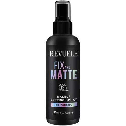 Revuele Fix and Matte Makeup Setting Spray (Spray utrwalający makijaż)