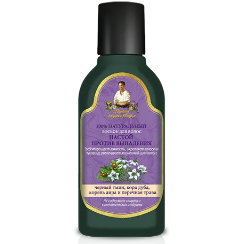 Receptury Babuszki Agafii 100% naturalny tonik do włosów `Napar przeciw wypadaniu`