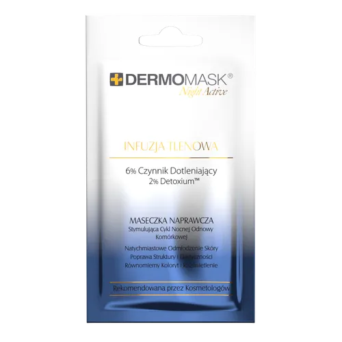 L'biotica Dermomask Night Active, Maseczka naprawcza `Infuzja tlenowa`