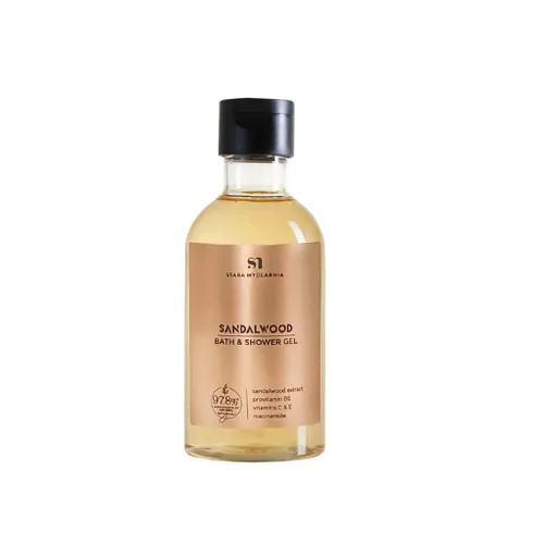 Stara Mydlarnia Sandalwood, Bath & Shower Gel (Drzewo sandałowe, Aksamitny żel do mycia ciała) - 1