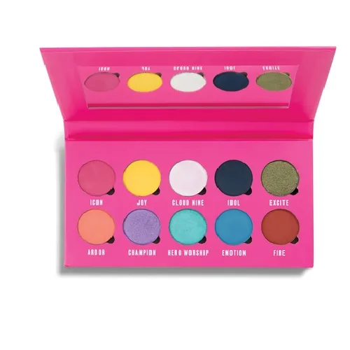 Makeup Obsession London Be Crazy About Eyeshadow Palette (Paleta 10  cieni do powiek)