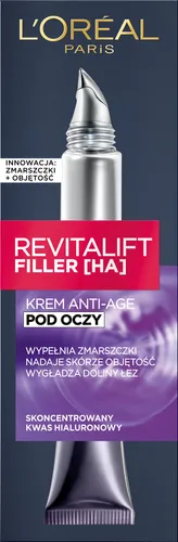 L'Oreal Paris Revitalift Filler [HA], Krem pod oczy przeciwzmarszczkowy - 1