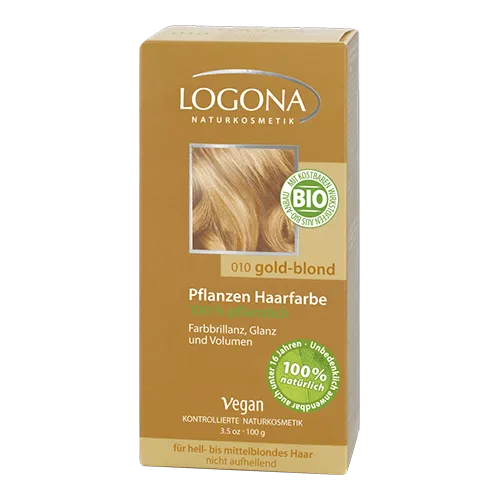 Logona Pflanzen Haarfarbe (Roślinne farby do włosów w proszku - blondy) - 2