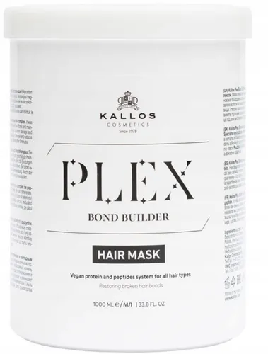 Kallos Plex Bond Builder, Hair Maska (Odbudowująca maska do włosów)