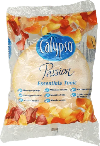 Calypso Passion, Essentials Tonic, Massage Sponge (Gąbka z warstwą do masażu)