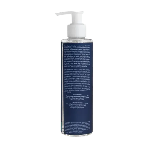 Hagi For Men, Odświeżający żel do mycia twarzy `Ahoj Kapitanie!` - 2
