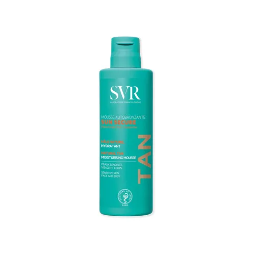 SVR Sun Secure, Natural Tan Moisturising Mousse (Samoopalacz w piance)
