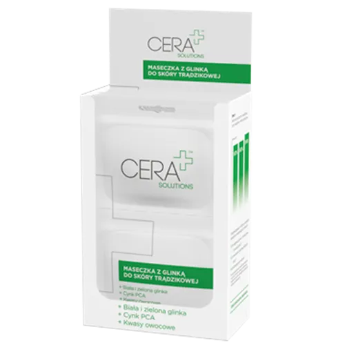 CERA+ Solutions Maseczka z glinką do cery trądzikowej