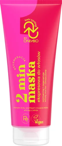 OnlyBio Hair Cycling, 2-minutowa regenerująca maska ekspresowa do włosów