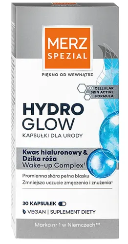 Merz Spezial, Hydro Glow, Kapsułki dla urody, Suplement diety