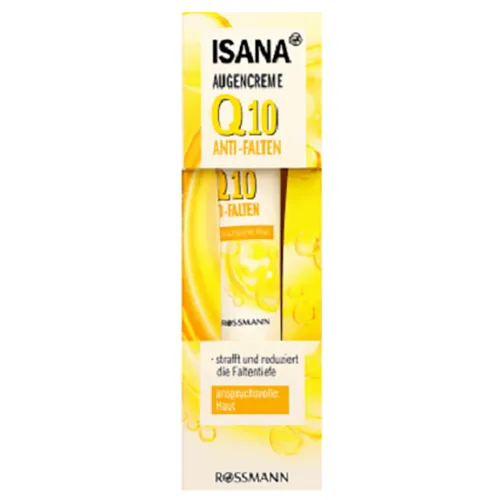 Isana Q10, Anti-falten Augencreme (Przeciwzmarszczkowy krem pod oczy)