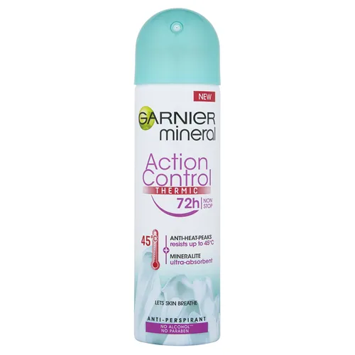 Garnier Mineral Action Control Thermic 72h Deodorant Spray (Dezodorant w sprayu) - 2
