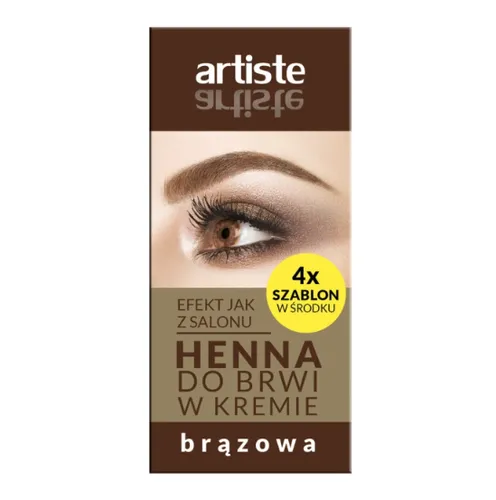 Artiste Henna do brwi w kremie