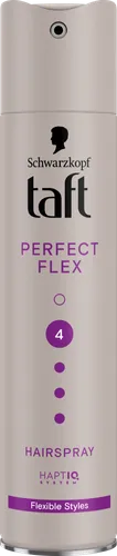 Schwarzkopf Taft Perfect Flex, Flexible Styles Hairspray Hold 4 (Lakier do włosów) - 1