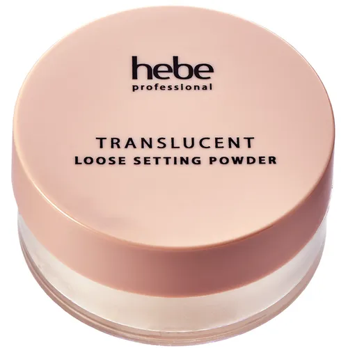 Hebe Professional, Translucent Loose Setting Powder (Transparentny sypki puder utrwalający) - 1