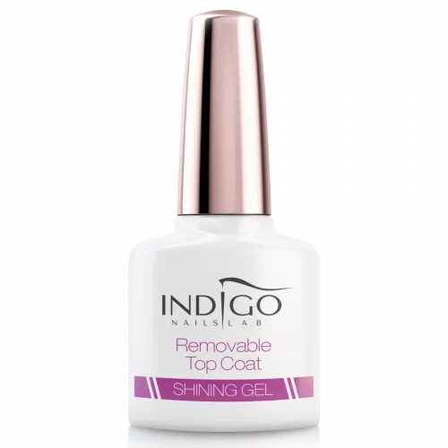 Indigo Nails Lab Removable Top Coat Shining Gel (Top hybrydowy)