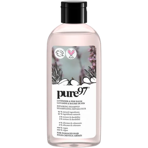Pure97 Lavender & Pine Balm Repairig Shampoo (Szampon naprawczy do zniszczonych włosów `Lawenda i sosna`)
