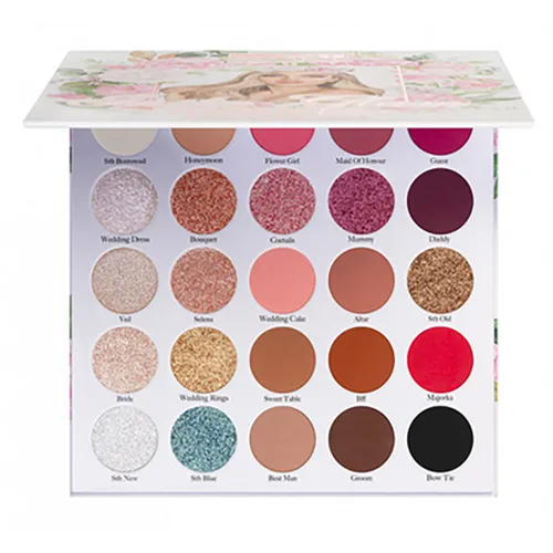MIYO Miyo x Beauty V Tricks, Insta Glam Wedding Vibes Eyeshadow Palette (Paleta 25 cieni do powiek) - 1
