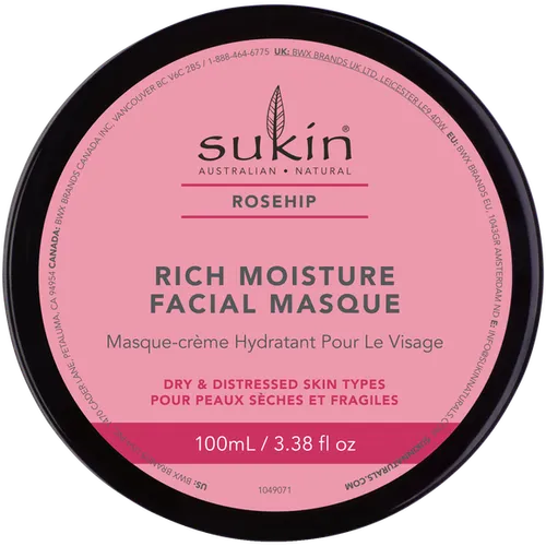 Sukin Rosehip Rich Moisture Facial Masque (Intensywnie nawilżająca maska do twarzy)