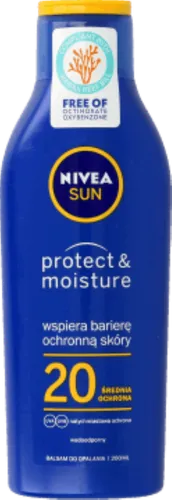 Nivea Sun, Nawilżający balsam do opalania SPF 20