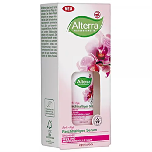 Alterra Anti - Age, Reichhaltiges Serum Orchidee (Bogate serum do cery dojrzałej i wymagającej)