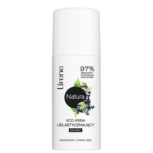 Lirene Dermoprogram Natura, Eco uelastyczniający krem do twarzy na noc