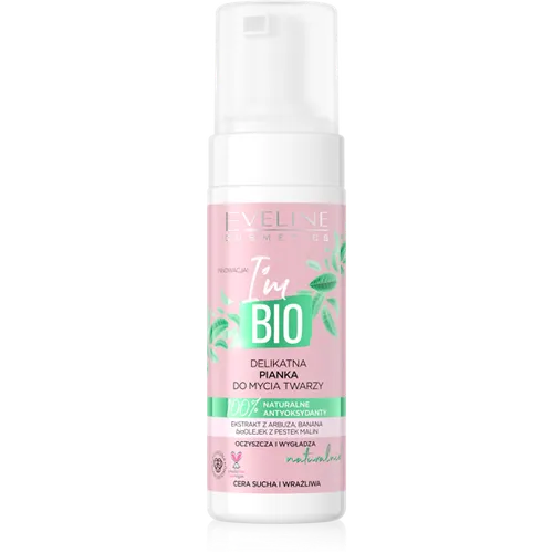 Eveline Cosmetics I'm Bio, Delikatna pianka do mycia twarzy