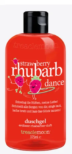 Treaclemoon Strawberry Rhubarb Dance Duschgel (Żel pod prysznic `Truskawki i rabarbar`)