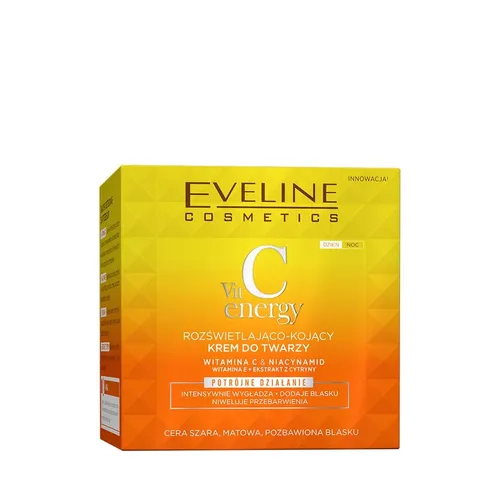Eveline Cosmetics VitC Energy, Rozświetlająco-kojący krem do twarzy