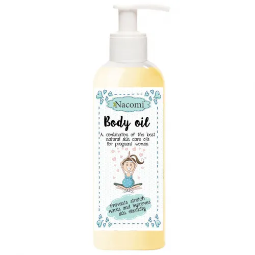 Nacomi Body Oil (Olejek do pielęgnacji skóry kobiet w ciąży)