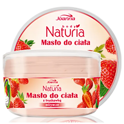 Joanna Naturia Body, Masło do ciała z truskawką