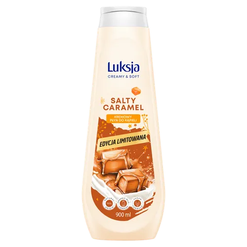 Luksja Salty Caramel, Kremowy płyn do kąpieli