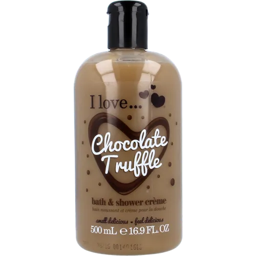 I Love... Cosmetics I Love... Chocolate Truffle, Bath & Shower Creme (Żel i płyn do kąpieli o zapachu czekoladowej trufli)