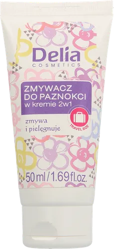 Delia Zmywacz do paznokci w kremie 2 w 1