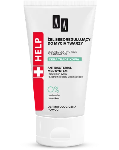 AA Help, Żel seboregulujący do mycia twarzy