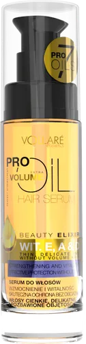 Vollare Cosmetics PROils, Extra Volume Hair Serum (Serum do włosów cienkich, delikatnych i pozbawionych objętości)