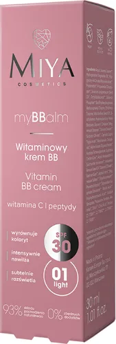 Miya Cosmetics myBBalm, Witaminowy krem BB SPF 30