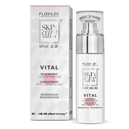 Floslek Skin Care Expert Sphere 3D Vital, Koncentrat serum z koenzymem Q10