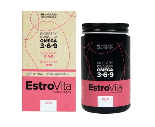 EstroVita Skin, Bioestry kwasów omega na zdrową cerę