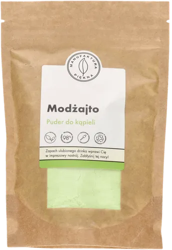 Manufaktura Piękna Puder do kąpieli `Modżajto` - 1
