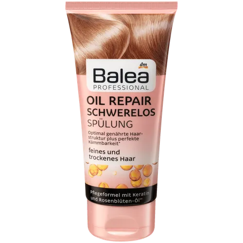 Balea Professional, Oil Repair Schwerelos Spülung (Odżywka naprawcza do włosów zniszczonych)