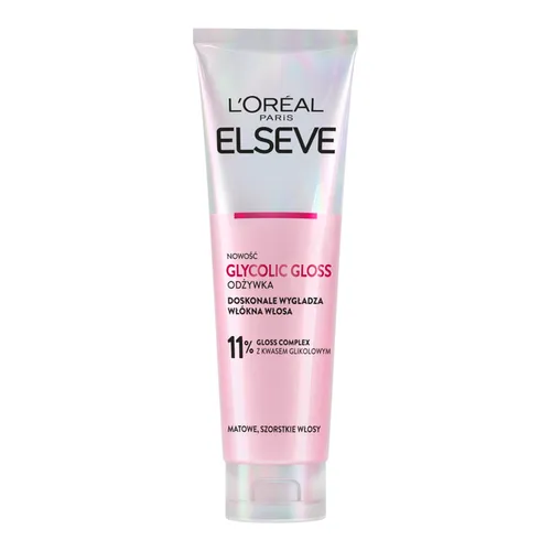 L'Orchestre Parfum Elseve, Glycolic Gloss, Odżywka do włosów matowych i szorstkich